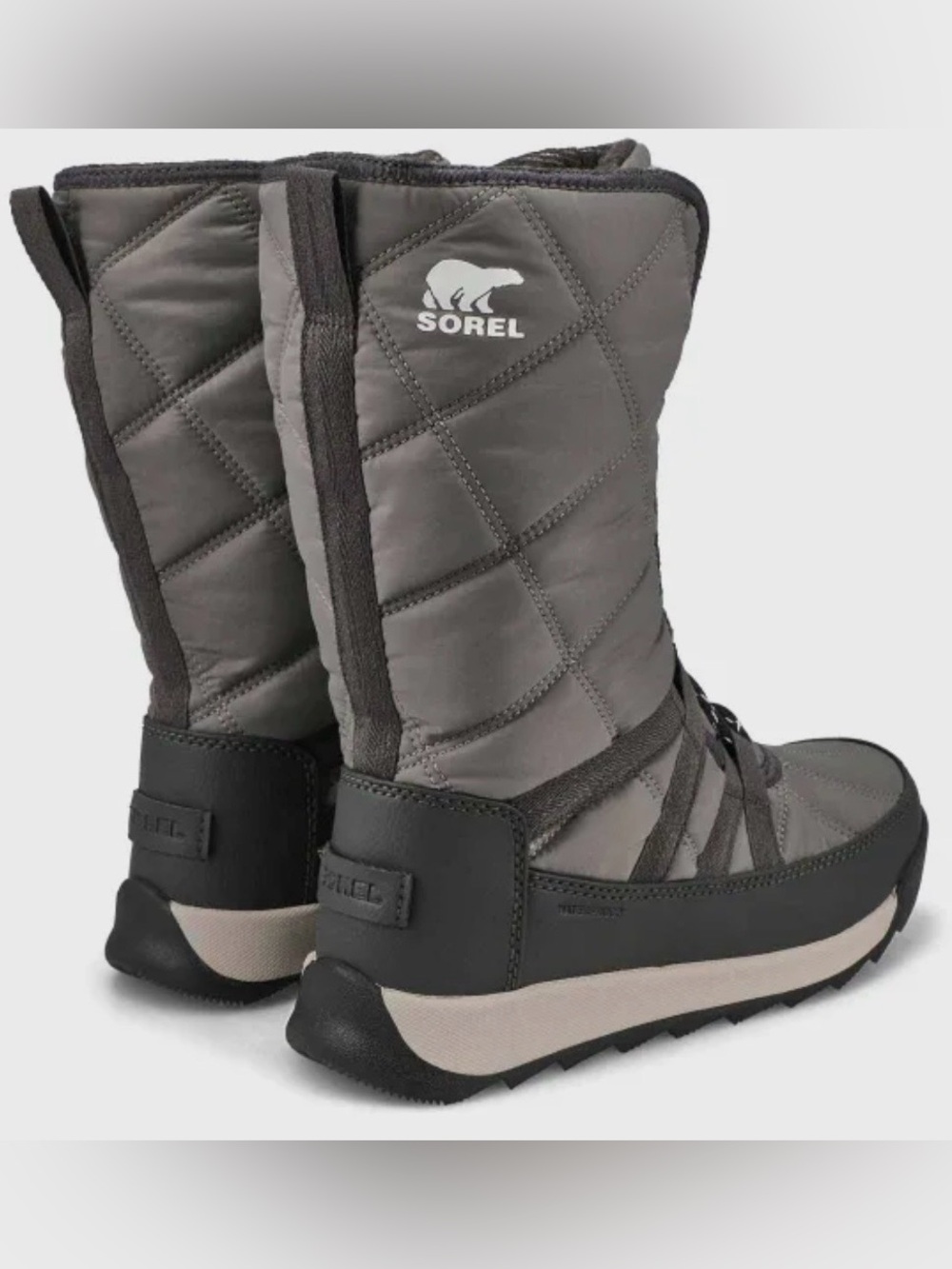 Sorel WHITNEY II TALL LACE Quilted Waterproof Insulated Lace Up Winter Boots - Picture 3 of 12